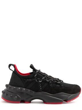 Christian Louboutin TRAILNRUN DONNA Flat Spike Stretch Sneakers Shoes